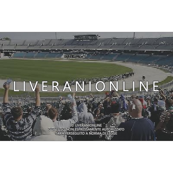 Chorzow, 10 September 2008. Polish Police and Emergency Services exercises before Euro 2012 in Poland and Ukraine, Slaski Stadium, Chorzow, Poland. (ukit) Andrzej Grygiel ©photoshot/AGENZIA ALDO LIVERANI SAS - ITALY ONLY - Esercitazioni di Polizia di evacuazione dello stadio, soccorsi di paramedici e servizi di emergenza in previsione degli Europei di Calcio Euro 2012 in Polonia e Ucraina