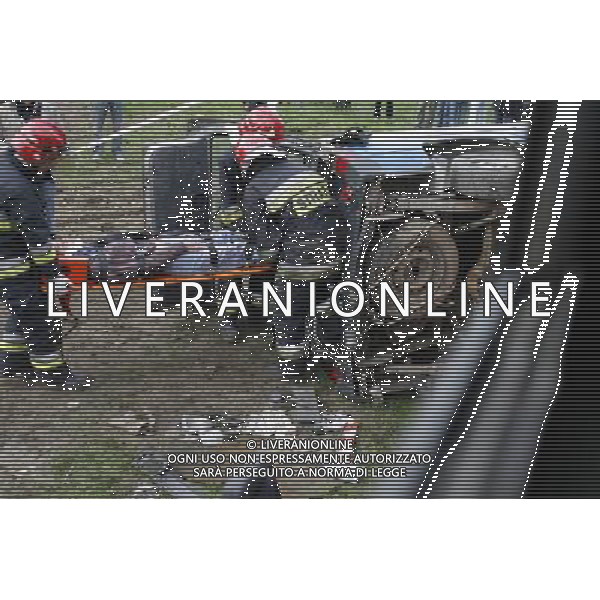 Chorzow, 23 April 2009. Polish Emergency Services exercises before Euro 2012 in Poland and Ukraine, Chorzow, Poland. (ukit) Andrzej Grygiel ©photoshot/AGENZIA ALDO LIVERANI SAS - ITALY ONLY - Esercitazioni di Polizia di evacuazione dello stadio, soccorsi di paramedici e servizi di emergenza in previsione degli Europei di Calcio Euro 2012 in Polonia e Ucraina