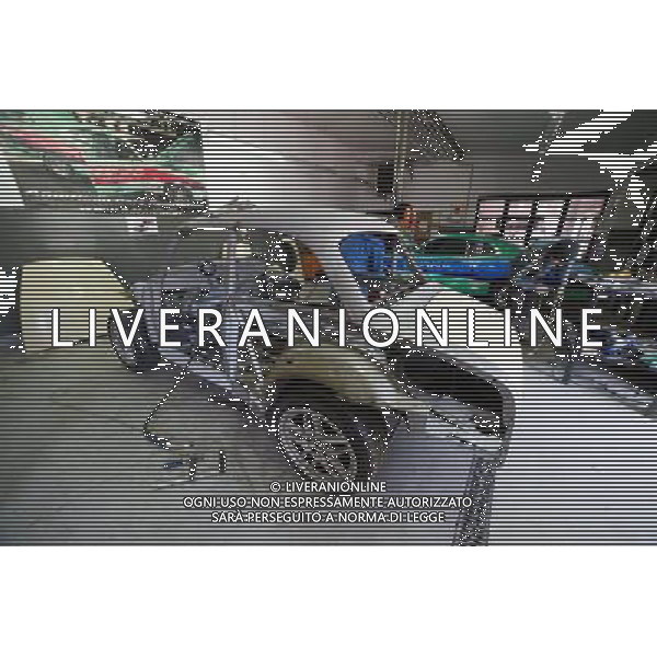 Wolborz, 20 March 2012, Syrena 105 is polish mascot car for Euro 2012. The garage Normcar takes construction of the car for Euro 2012. The car Syrena 105 on modified BMW chassis, is created by the project, which chose polish internauts. Syrena, which won 57% of the vote, will be accompanied Polish National Football Team during the Euro 2012. (ukit) Grzegorz Micha³owski ©photoshot/AGENZIA ALDO LIVERANI SAS - ITALY ONLY - Esercitazioni di Polizia di evacuazione dello stadio, soccorsi di paramedici e servizi di emergenza in previsione degli Europei di Calcio Euro 2012 in Polonia e Ucraina