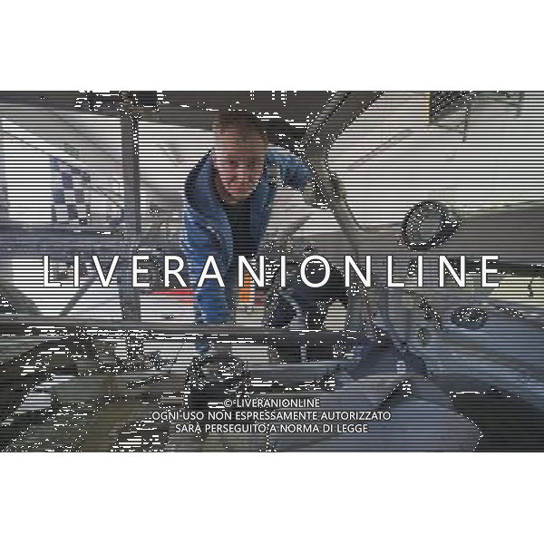 Wolborz, 20 March 2012, Syrena 105 is polish mascot car for Euro 2012. The garage Normcar takes construction of the car for Euro 2012. The car Syrena 105 on modified BMW chassis, is created by the project, which chose polish internauts. Syrena, which won 57% of the vote, will be accompanied Polish National Football Team during the Euro 2012. (ukit) Grzegorz Micha³owski ©photoshot/AGENZIA ALDO LIVERANI SAS - ITALY ONLY - Esercitazioni di Polizia di evacuazione dello stadio, soccorsi di paramedici e servizi di emergenza in previsione degli Europei di Calcio Euro 2012 in Polonia e Ucraina