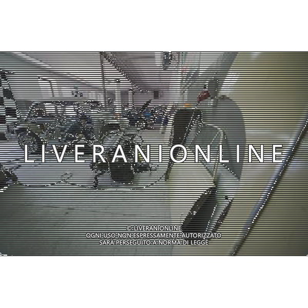 Wolborz, 20 March 2012, Syrena 105 is polish mascot car for Euro 2012. The garage Normcar takes construction of the car for Euro 2012. The car Syrena 105 on modified BMW chassis, is created by the project, which chose polish internauts. Syrena, which won 57% of the vote, will be accompanied Polish National Football Team during the Euro 2012. (ukit) Grzegorz Micha³owski ©photoshot/AGENZIA ALDO LIVERANI SAS - ITALY ONLY - Esercitazioni di Polizia di evacuazione dello stadio, soccorsi di paramedici e servizi di emergenza in previsione degli Europei di Calcio Euro 2012 in Polonia e Ucraina