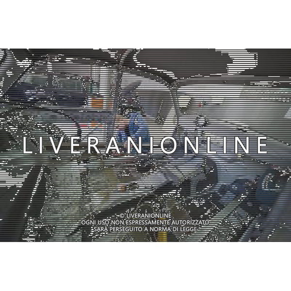 Wolborz, 20 March 2012, Syrena 105 is polish mascot car for Euro 2012. The garage Normcar takes construction of the car for Euro 2012. The car Syrena 105 on modified BMW chassis, is created by the project, which chose polish internauts. Syrena, which won 57% of the vote, will be accompanied Polish National Football Team during the Euro 2012. (ukit) Grzegorz Micha³owski ©photoshot/AGENZIA ALDO LIVERANI SAS - ITALY ONLY - Esercitazioni di Polizia di evacuazione dello stadio, soccorsi di paramedici e servizi di emergenza in previsione degli Europei di Calcio Euro 2012 in Polonia e Ucraina