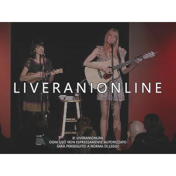 March 9, 2010 - Atlanta, GA - the comedy team of Garfunkel \' Oates, comprised of actors Riki Lindhome and Kate Micucci, made a stop at The Laughing Skull Lounge in downtown Atlanta and performed several shows to sold out audiences. Photo credit: Dan Harr/Admedia /AGENZIA ALDO LIVERANI SAS - ITALY ONLY - EDITORIAL USE ONLY