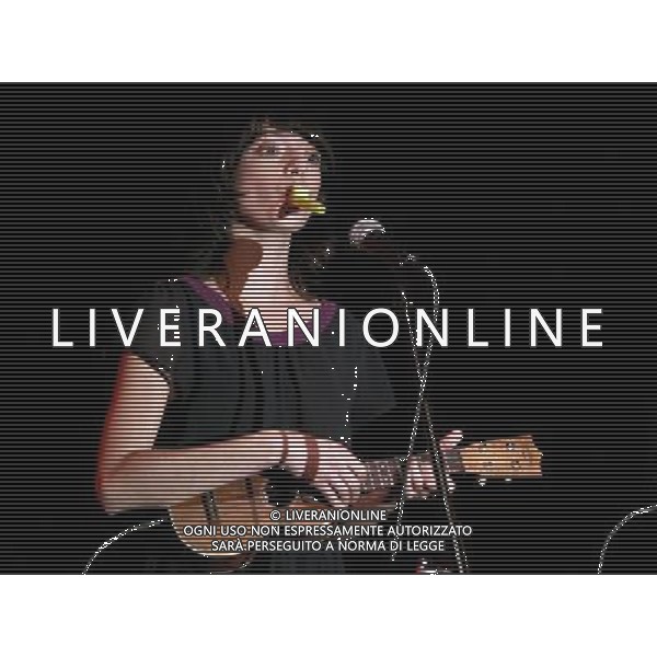 March 9, 2010 - Atlanta, GA - the comedy team of Garfunkel \' Oates, comprised of actors Riki Lindhome and Kate Micucci, made a stop at The Laughing Skull Lounge in downtown Atlanta and performed several shows to sold out audiences. Photo credit: Dan Harr/Admedia /AGENZIA ALDO LIVERANI SAS - ITALY ONLY - EDITORIAL USE ONLY