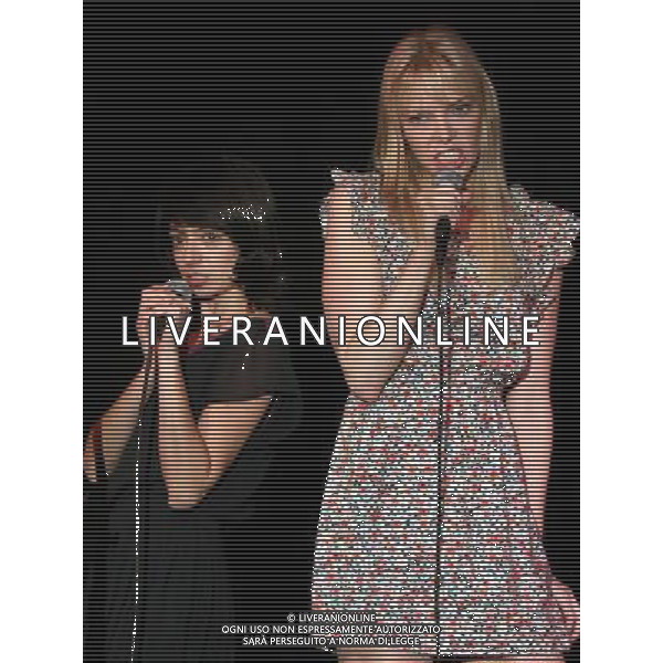 March 9, 2010 - Atlanta, GA - the comedy team of Garfunkel \' Oates, comprised of actors Riki Lindhome and Kate Micucci, made a stop at The Laughing Skull Lounge in downtown Atlanta and performed several shows to sold out audiences. Photo credit: Dan Harr/Admedia /AGENZIA ALDO LIVERANI SAS - ITALY ONLY - EDITORIAL USE ONLY