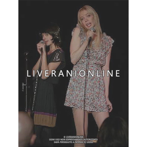 March 9, 2010 - Atlanta, GA - the comedy team of Garfunkel \' Oates, comprised of actors Riki Lindhome and Kate Micucci, made a stop at The Laughing Skull Lounge in downtown Atlanta and performed several shows to sold out audiences. Photo credit: Dan Harr/Admedia /AGENZIA ALDO LIVERANI SAS - ITALY ONLY - EDITORIAL USE ONLY
