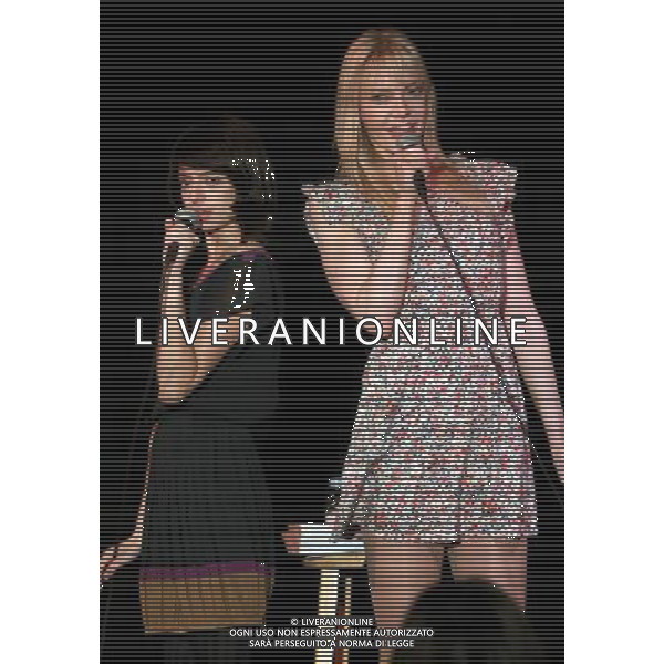 March 9, 2010 - Atlanta, GA - the comedy team of Garfunkel \' Oates, comprised of actors Riki Lindhome and Kate Micucci, made a stop at The Laughing Skull Lounge in downtown Atlanta and performed several shows to sold out audiences. Photo credit: Dan Harr/Admedia /AGENZIA ALDO LIVERANI SAS - ITALY ONLY - EDITORIAL USE ONLY