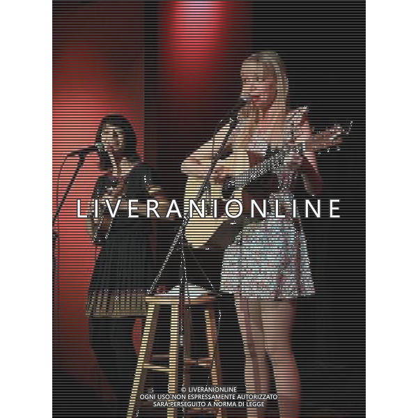 March 9, 2010 - Atlanta, GA - the comedy team of Garfunkel \' Oates, comprised of actors Riki Lindhome and Kate Micucci, made a stop at The Laughing Skull Lounge in downtown Atlanta and performed several shows to sold out audiences. Photo credit: Dan Harr/Admedia /AGENZIA ALDO LIVERANI SAS - ITALY ONLY - EDITORIAL USE ONLY