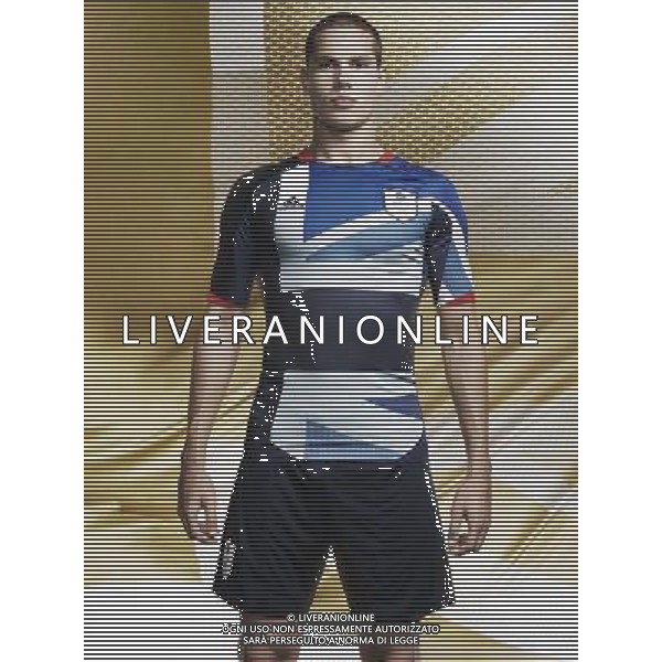 Jack Rodwell Adidas, Official Sportswear Partner of Team GB and ParalympicsGB today proudly presented the ground-breaking team kit that will be worn by the British athletes at the London 2012 Olympic and Paralympic Games. Designed by acclaimed British designer Stella McCartney, who was appointed by adidas as Creative Director for this project, the kit is the most comprehensive range thatÕs ever been supplied to a national team, combining the best in performance technologies and stand-out British style. ©photoshot/AGENZIA ALDO LIVERANI SAS - ITALY ONLY - Presentazione dell\'abbigliamento sportivo Adidas disegnato dalla celebre stilista inglese Stella McCartney che sara\' indossato dagli atleti britannici che parteciperanno ai Giochi Olimpici e Paralimpici di Londra 2012