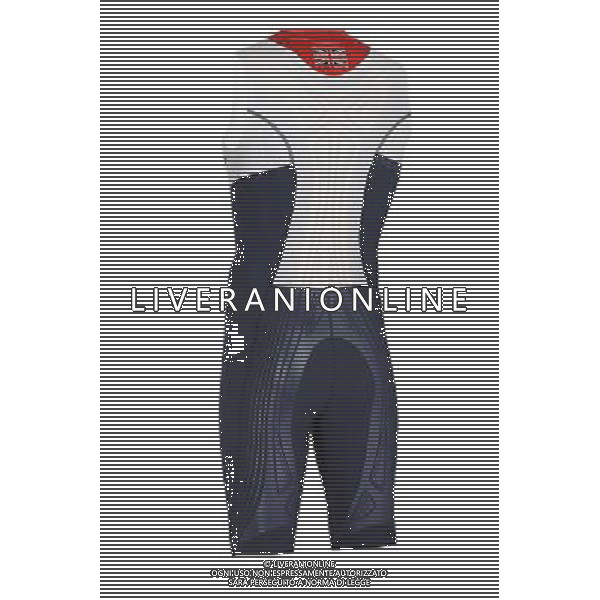 adidas Team GB PowerWEB Sprintsuit_Back Adidas, Official Sportswear Partner of Team GB and ParalympicsGB today proudly presented the ground-breaking team kit that will be worn by the British athletes at the London 2012 Olympic and Paralympic Games. Designed by acclaimed British designer Stella McCartney, who was appointed by adidas as Creative Director for this project, the kit is the most comprehensive range thatÕs ever been supplied to a national team, combining the best in performance technologies and stand-out British style. ©photoshot/AGENZIA ALDO LIVERANI SAS - ITALY ONLY - Presentazione dell\'abbigliamento sportivo Adidas disegnato dalla celebre stilista inglese Stella McCartney che sara\' indossato dagli atleti britannici che parteciperanno ai Giochi Olimpici e Paralimpici di Londra 2012