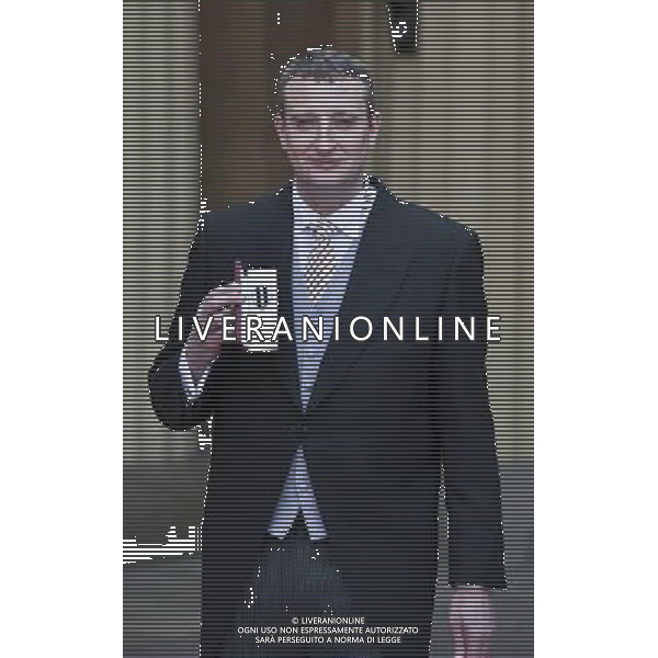  Date: 22/03/12 Pictured: Andrew Brennan Caption: Andrew Brennan at Buckingham Palace after receiving the Queens Police Medal for his police work from the Queen. ©photoshot/AG ALDO LIVERANI SAS - ITALY ONLY -