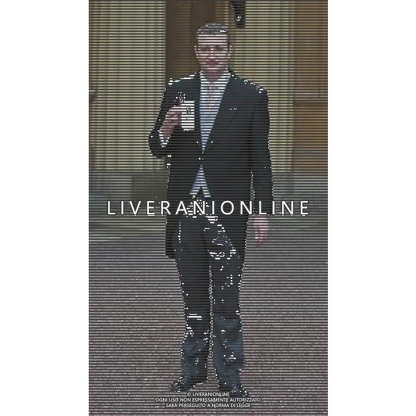  Date: 22/03/12 Pictured: Andrew Brennan Caption: Andrew Brennan at Buckingham Palace after receiving the Queens Police Medal for his police work from the Queen. ©photoshot/AG ALDO LIVERANI SAS - ITALY ONLY -