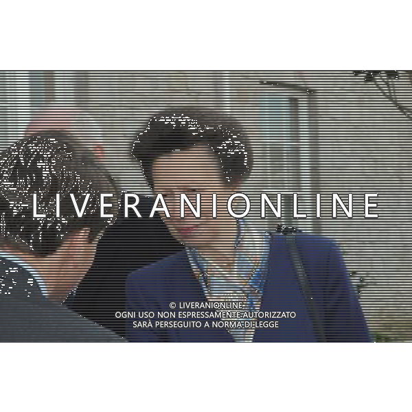 The Re-dedication of the National Scott Memorial with the Princess Royal in attendance. ©photoshot/AGENZIA ALDO LIVERANI SAS - ITALY ONLY - REALI INGLESI: La Principessareale Anna d\'inghilterra alla riconsacrazione della Scott National Memorial