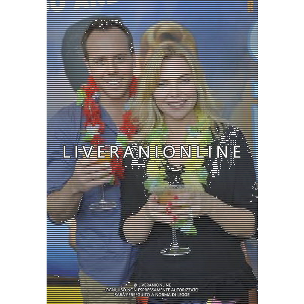 daniel koek and Samantha Womack at the press call for South Pacific at Aylesbury Waterside Theatre - ©PHOTOSHOT/AGENZIA ALDO LIVERANI SAS - ITALY ONLY - EDITORIAL USE ONLY