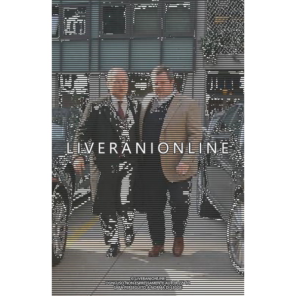 MILANO 26/3/2012 ASSEMBLEA LEGA CALCIO SERIE A TIM NELLA FOTO CLAUDIO LOTITO TOMMASO GHIRARDI PH.FIOCHI/AG ALDO LIVERANI SAS