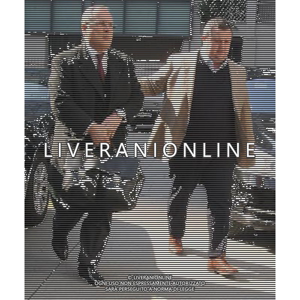 MILANO 26/3/2012 ASSEMBLEA LEGA CALCIO SERIE A TIM NELLA FOTO CLAUDIO LOTITO TOMMASO GHIRARDI PH.FIOCHI/AG ALDO LIVERANI SAS