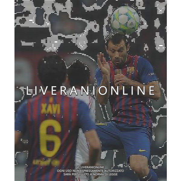 UEFA Champions League 2011/2012 Quarti di Finale Andata Milano - 28.03.2012 Milan-Barcellona Nella Foto:mascherano /Ph.Vitez-Ag. Aldo Liverani
