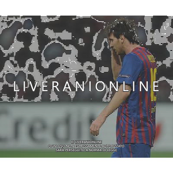 UEFA Champions League 2011/2012 Quarti di Finale Andata Milano - 28.03.2012 Milan-Barcellona Nella Foto:messi lionel /Ph.Vitez-Ag. Aldo Liverani