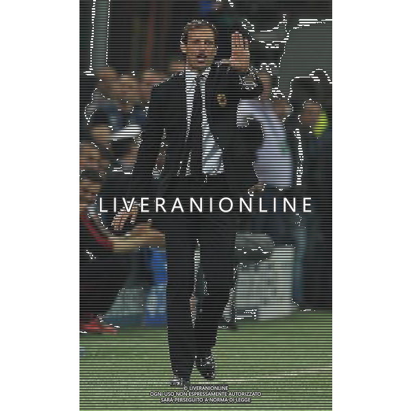 UEFA Champions League 2011/2012 Quarti di Finale Andata Milano - 28.03.2012 Milan-Barcellona Nella Foto:allegri massimiliano /Ph.Vitez-Ag. Aldo Liverani