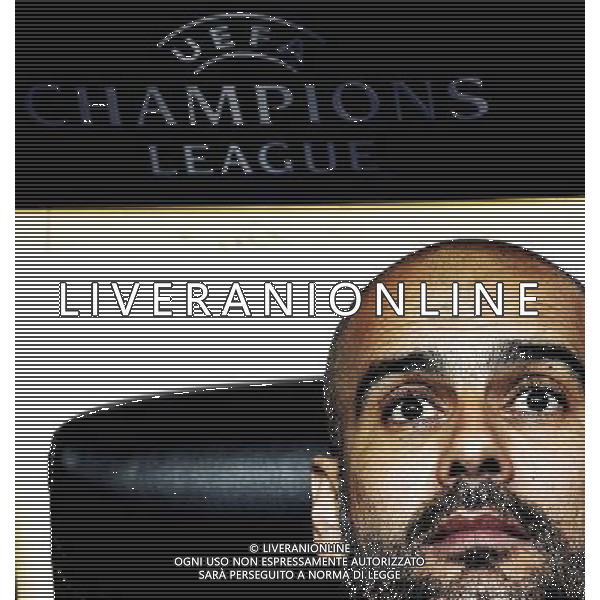 UEFA Champions League 2011/2012 Quarti di Finale Andata Milano - 28.03.2012 Milan-Barcellona Nella Foto:Guardiola Josep /Ph.Vitez-Ag. Aldo Liverani