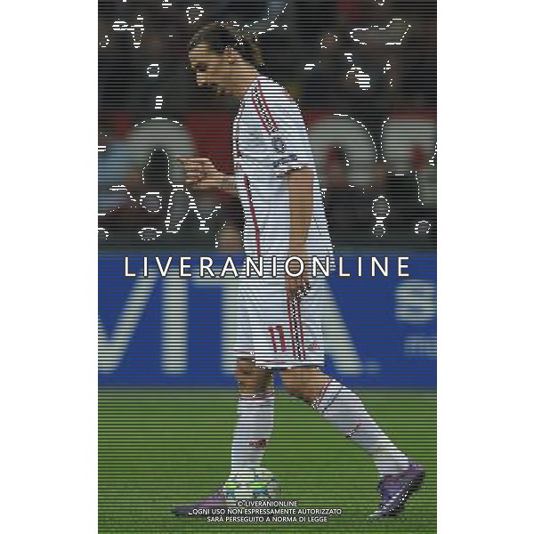 UEFA Champions League 2011/2012 Quarti di Finale Andata Milano - 28.03.2012 Milan-Barcellona Nella Foto:Ibrahimovic Zlatan /Ph.Vitez-Ag. Aldo Liverani