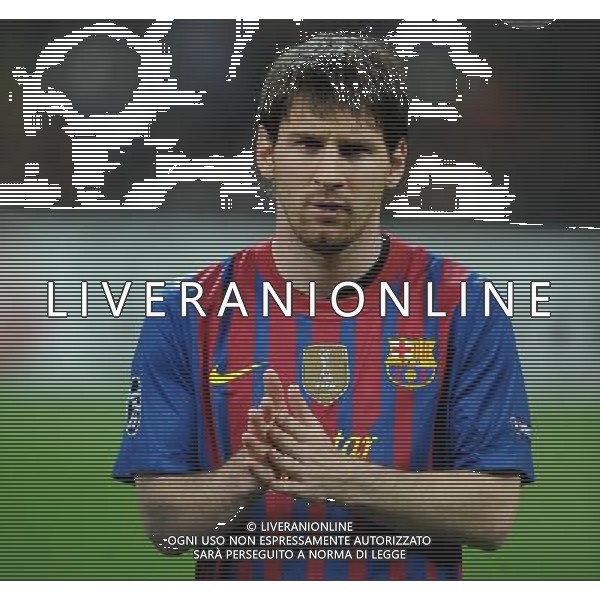 UEFA Champions League 2011/2012 Quarti di Finale Andata Milano - 28.03.2012 Milan-Barcellona Nella Foto:Messi Lionel /Ph.Vitez-Ag. Aldo Liverani