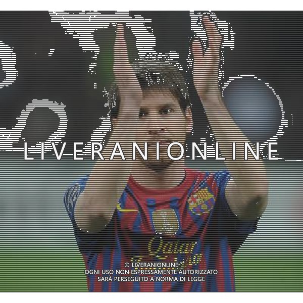 UEFA Champions League 2011/2012 Quarti di Finale Andata Milano - 28.03.2012 Milan-Barcellona Nella Foto:Messi Lionel /Ph.Vitez-Ag. Aldo Liverani