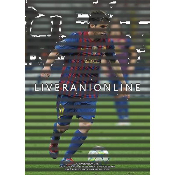 UEFA Champions League 2011/2012 Quarti di Finale Andata Milano - 28.03.2012 Milan-Barcellona Nella Foto:Messi Lionel /Ph.Vitez-Ag. Aldo Liverani