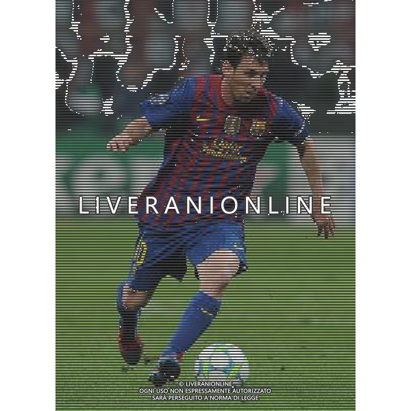 UEFA Champions League 2011/2012 Quarti di Finale Andata Milano - 28.03.2012 Milan-Barcellona Nella Foto:Messi Lionel /Ph.Vitez-Ag. Aldo Liverani