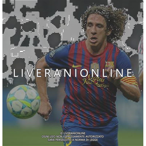UEFA Champions League 2011/2012 Quarti di Finale Andata Milano - 28.03.2012 Milan-Barcellona Nella Foto:Puyol Carles /Ph.Vitez-Ag. Aldo Liverani