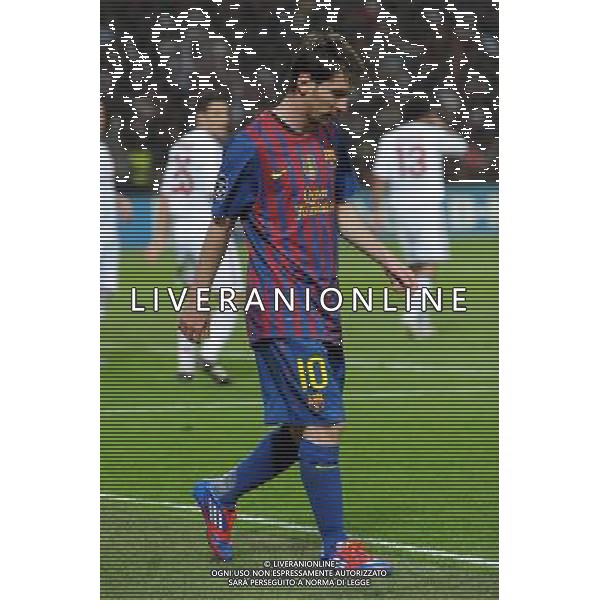 UEFA Champions League - Quarti di finale gara di andata Milano 28-03-2012 Milan - Barcellona nella foto: Lionel Messi (Barcellona) foto Roberto Garavaglia - ag. Aldo Liverani sas