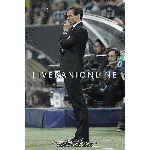 UEFA Champions League - Quarti di finale gara di andata Milano 28-03-2012 Milan - Barcellona nella foto: Massimiliano Allegri allenatore del Milan foto Roberto Garavaglia - ag. Aldo Liverani sas