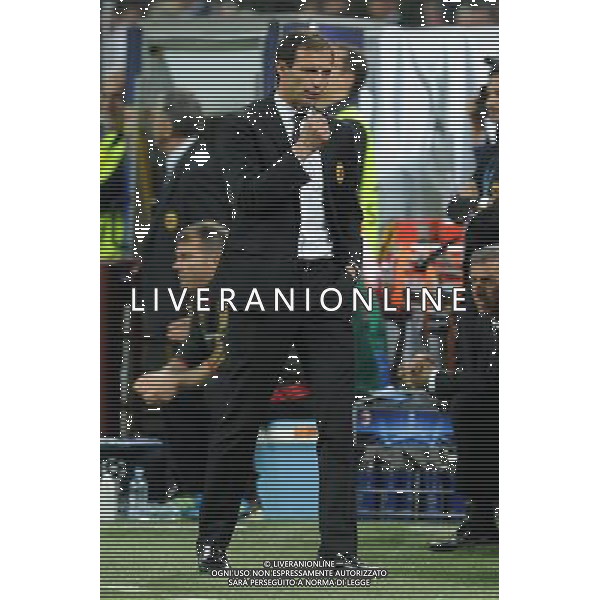 UEFA Champions League - Quarti di finale gara di andata Milano 28-03-2012 Milan - Barcellona nella foto: Massimiliano Allegri allenatore del Milan foto Roberto Garavaglia - ag. Aldo Liverani sas