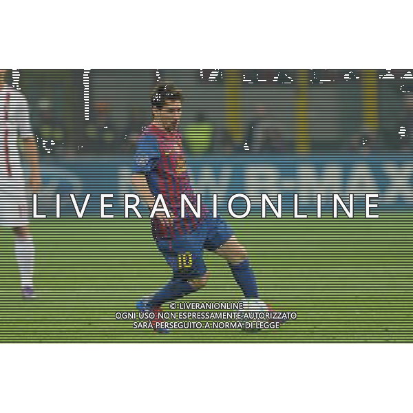 UEFA Champions League - Quarti di finale gara di andata Milano 28-03-2012 Milan - Barcellona nella foto: Lionel Messi (Barcellona) foto Roberto Garavaglia - ag. Aldo Liverani sas