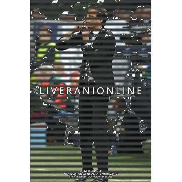 UEFA Champions League - Quarti di finale gara di andata Milano 28-03-2012 Milan - Barcellona nella foto: Massimiliano Allegri allenatore del Milan foto Roberto Garavaglia - ag. Aldo Liverani sas