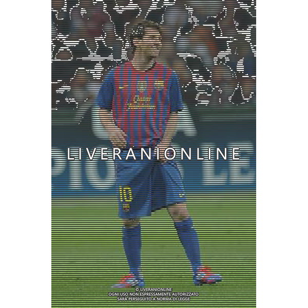 UEFA Champions League - Quarti di finale gara di andata Milano 28-03-2012 Milan - Barcellona nella foto: Lionel Messi (Barcellona) foto Roberto Garavaglia - ag. Aldo Liverani sas