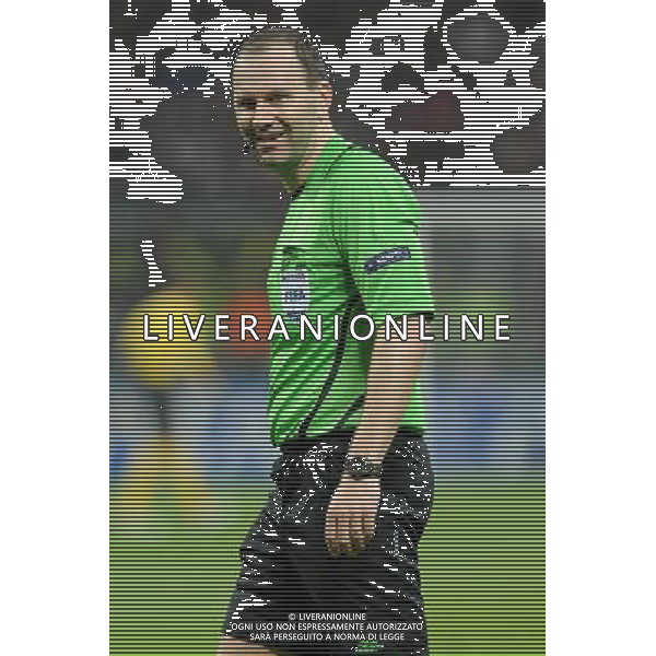 UEFA Champions League - Quarti di finale gara di andata Milano 28-03-2012 Milan - Barcellona nella foto: l\'arbitro Jonas Eriksson (Svezia) foto Roberto Garavaglia - ag. Aldo Liverani sas