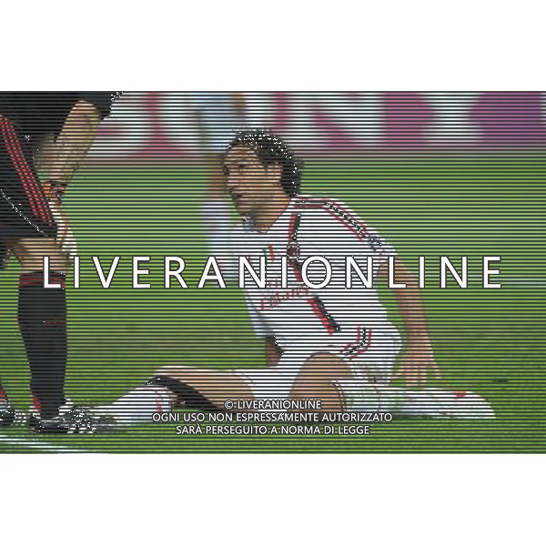 UEFA Champions League - Quarti di finale gara di andata Milano 28-03-2012 Milan - Barcellona nella foto: Alessandro Nesta (Milan) foto Roberto Garavaglia - ag. Aldo Liverani sas