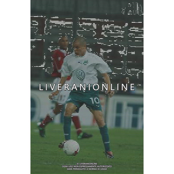 PERUGIA 12/08/2003 FINALE DI ANDATA INTERTOTO 2003 PERUGIA-WOLFSBURG NELLA FOTO:D\'ALESSANDRO IN AZIONE* FOTO 1905/ROBERTO SETTONCE/ALDO LIVERANI S.A.S.