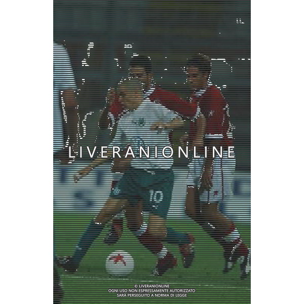 PERUGIA 12/08/2003 FINALE DI ANDATA INTERTOTO 2003 PERUGIA-WOLFSBURG NELLA FOTO:D\'ALESSANDOR TALLONATO DA GROSSO E FUSANI* FOTO 1905/ROBERTO SETTONCE/ALDO LIVERANI S.A.S.