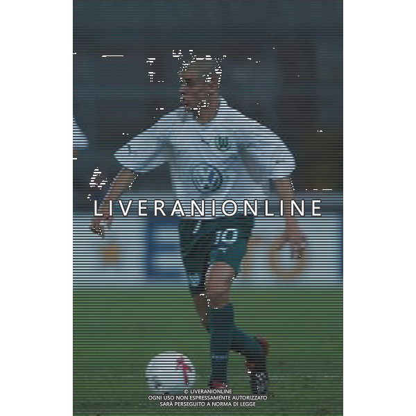 PERUGIA 12/08/2003 FINALE DI ANDATA INTERTOTO 2003 PERUGIA-WOLFSBURG NELLA FOTO:L\'ARGENTINO DEL WOLFSBURG D\'ALESSANDRO* FOTO 1905/ROBERTO SETTONCE/ALDO LIVERANI S.A.S.