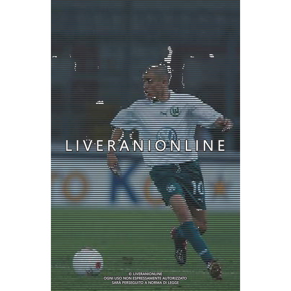 PERUGIA 12/08/2003 FINALE DI ANDATA INTERTOTO 2003 PERUGIA-WOLFSBURG NELLA FOTO:L\'ARGENTINO DEL WOLFSBURG D\'ALESSANDRO* FOTO 1905/ROBERTO SETTONCE/ALDO LIVERANI S.A.S.