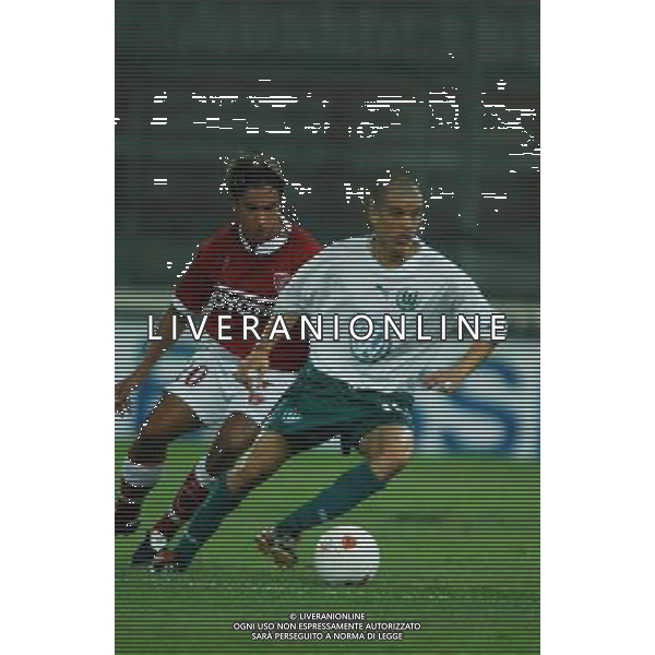 PERUGIA 12/08/2003 FINALE DI ANDATA INTERTOTO 2003 PERUGIA-WOLFSBURG NELLA FOTO:D\'ALESSANDRO TALLONATO DA FUSANI* FOTO 1905/ROBERTO SETTONCE/ALDO LIVERANI S.A.S.