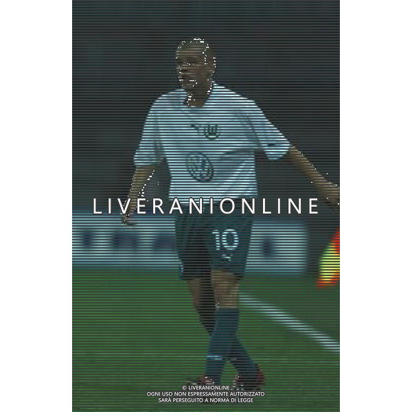 PERUGIA 12/08/2003 FINALE DI ANDATA INTERTOTO 2003 PERUGIA-WOLFSBURG NELLA FOTO:D\'ALESSANDRO IN ATTESA* FOTO 1905/ROBERTO SETTONCE/ALDO LIVERANI S.A.S.