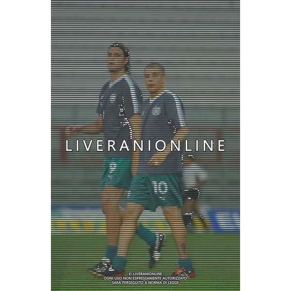 PERUGIA 12/08/2003 FINALE DI ANDATA INTERTOTO 2003 PERUGIA-WOLFSBURG NELLA FOTO:D\'ALESSANDRO PRIMA DELL\'INCONTRO* FOTO 1905/ROBERTO SETTONCE/ALDO LIVERANI S.A.S.