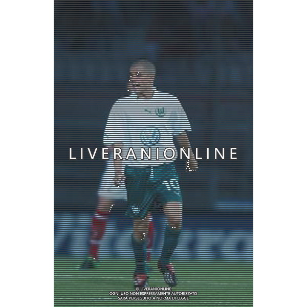 PERUGIA 12/08/2003 FINALE DI ANDATA INTERTOTO 2003 PERUGIA-WOLFSBURG NELLA FOTO:D\'ALESSANDRO A SPASSO PER IL CAMPO* FOTO 1905/ROBERTO SETTONCE/ALDO LIVERANI S.A.S.