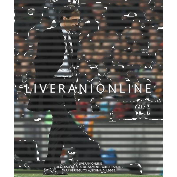 UEFA Champions League 2011/2012 Quarti di Finale Ritorno Barcellona (Spagna) - 03.04.2012 Barcellona-Milan Nella Foto:allegri massimiliano /Ph.Vitez-Ag. Aldo Liverani
