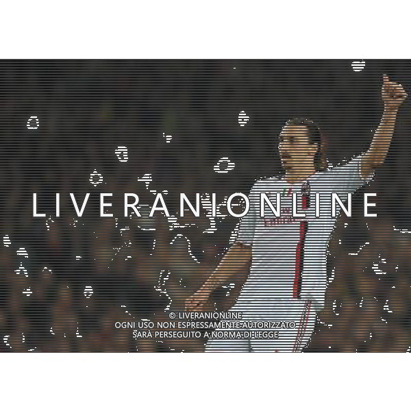 UEFA Champions League 2011/2012 Quarti di Finale Ritorno Barcellona (Spagna) - 03.04.2012 Barcellona-Milan Nella Foto:ibrahimovic zlatan /Ph.Vitez-Ag. Aldo Liverani