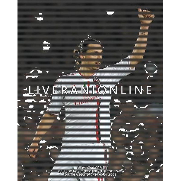 UEFA Champions League 2011/2012 Quarti di Finale Ritorno Barcellona (Spagna) - 03.04.2012 Barcellona-Milan Nella Foto:ibrahimovic zlatan /Ph.Vitez-Ag. Aldo Liverani
