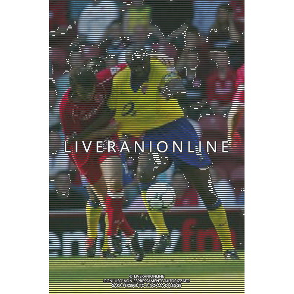 Middlesbrough (inghilterra) Premier League 24/08/2003 partita: Middlesbrough - Arsenal foto: S.Rosa/Liverani nella foto: Patrick viera - Arsenal